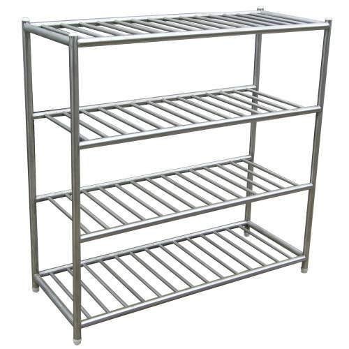 Stainless Steel Slatted Storage Rack or Pot Rack