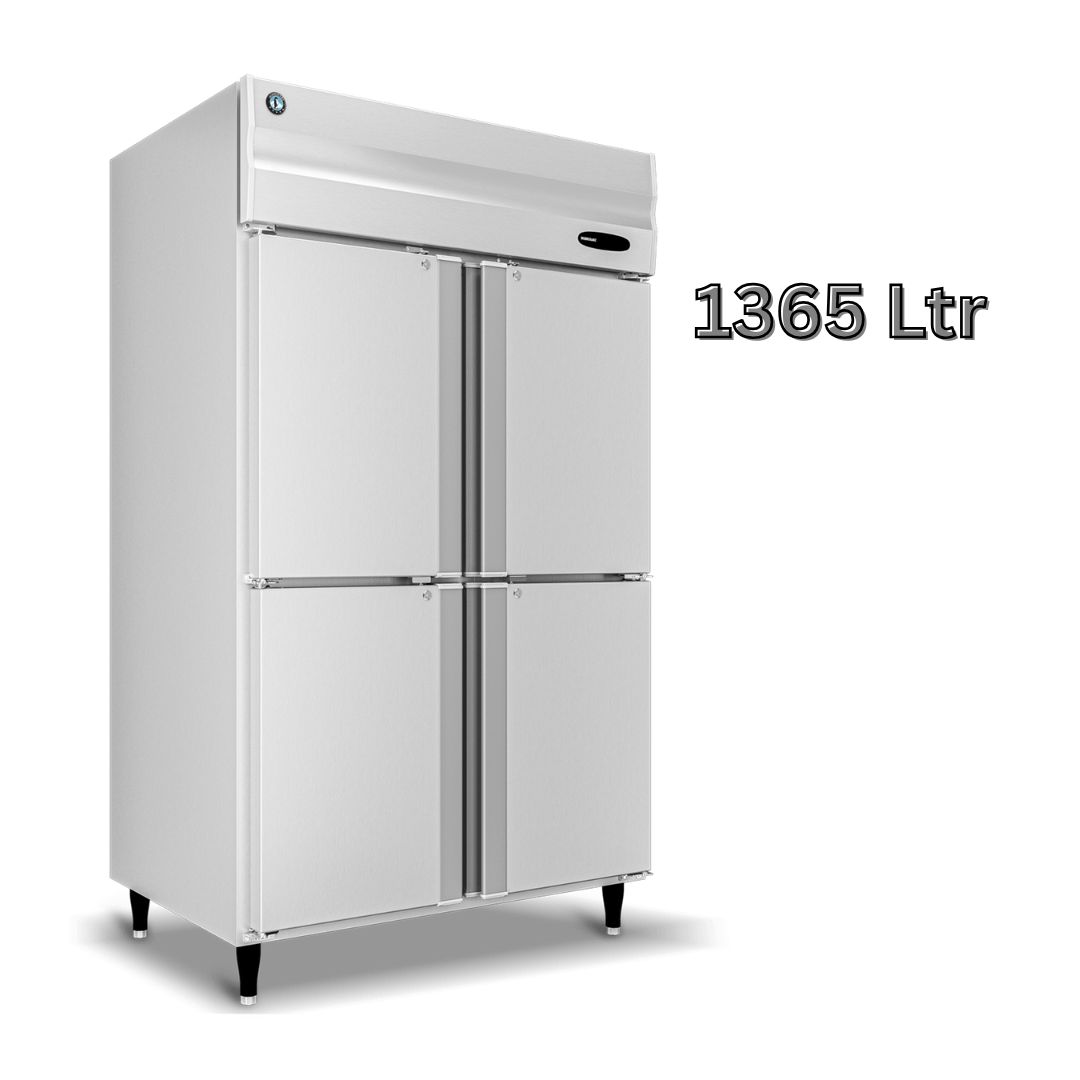 Four Door Upright Freezer  Temperature Range Minus 7°C to Minus 25°C