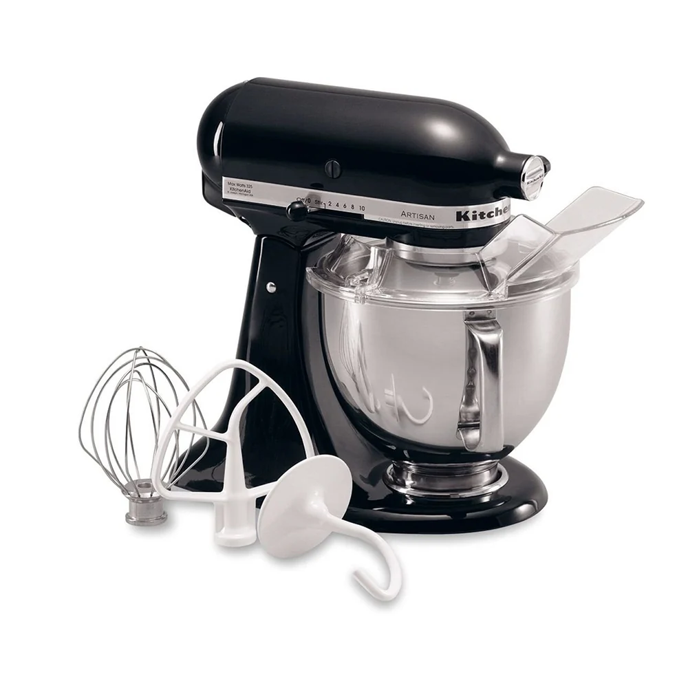 KitchenAid 4.8L Artisan Tilt-Head Stand Mixer – Onyx Black