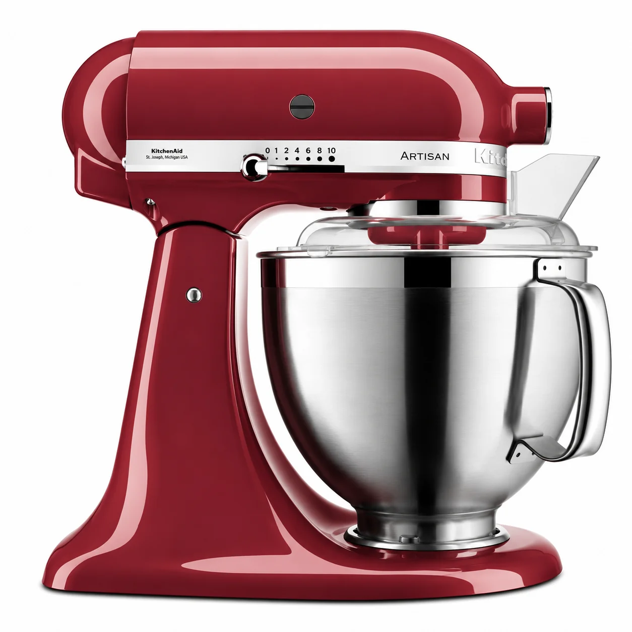KitchenAid 4.8L Artisan Tilt-Head Stand Mixer – Empire Red